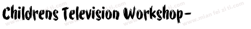 Childrens Television Workshop字体转换